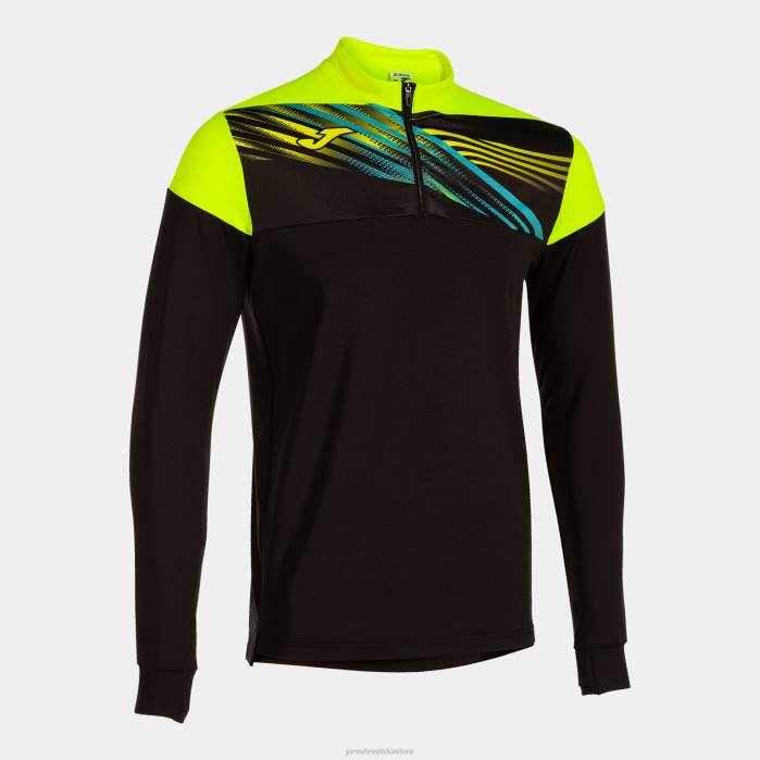 hr Joma trenirka elite x crno fluorescentno žuto 6FVN4665 muškarci