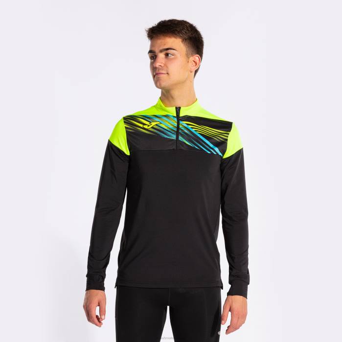 hr Joma trenirka elite x crno fluorescentno žuto 6FVN4665 muškarci