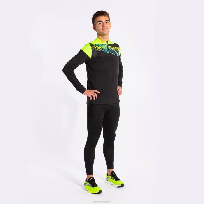 hr Joma trenirka elite x crno fluorescentno žuto 6FVN4665 muškarci