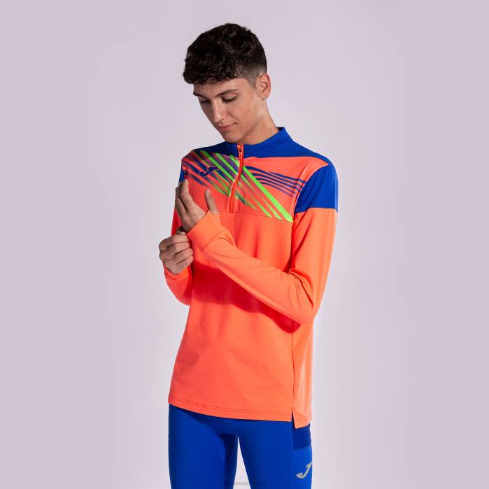 hr Joma trenirka elite x fluorescentni koralj kraljevsko plava 6FVN884 muškarci