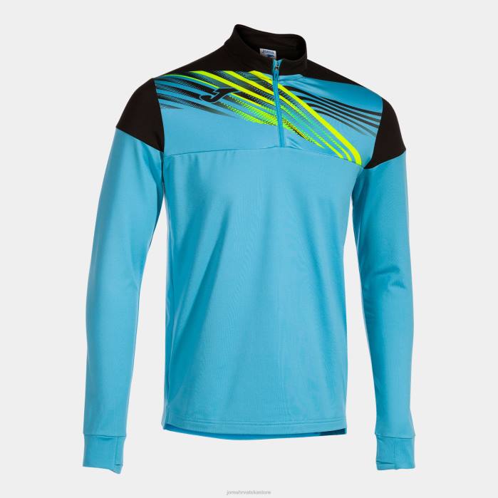 hr Joma trenirka elite x fluorescentno tirkizno crna 6FVN203 muškarci