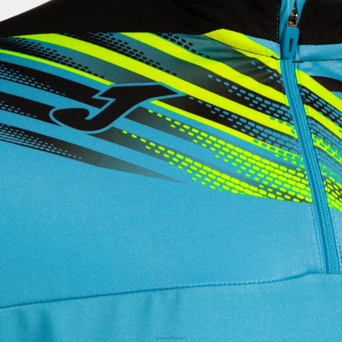 hr Joma trenirka elite x fluorescentno tirkizno crna 6FVN203 muškarci