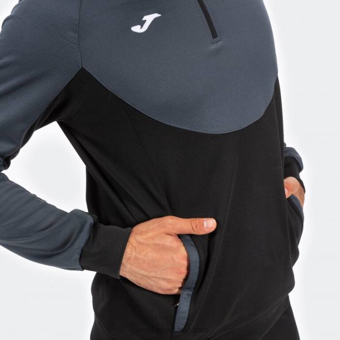 hr Joma trenirka neophodna tamno siva crna 6FVN552 muškarci