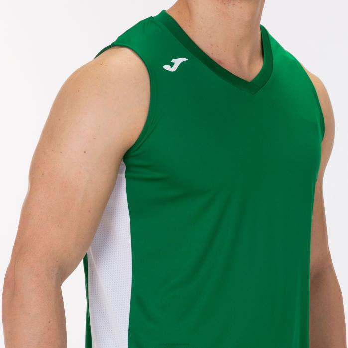 hr Joma majica bez rukava cancha iii zeleno bijela 6FVN4155 muškarci