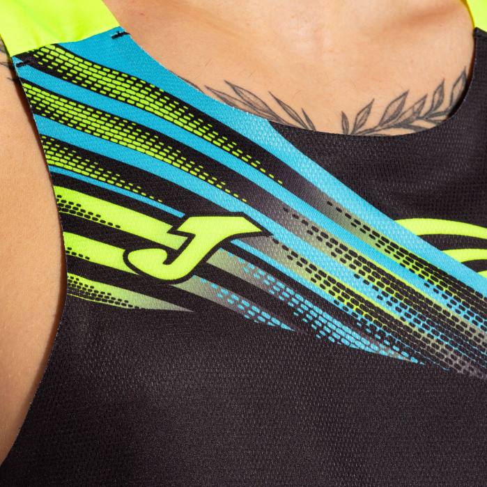 hr Joma majica bez rukava elite x crno fluorescentno žuto 6FVN392 muškarci