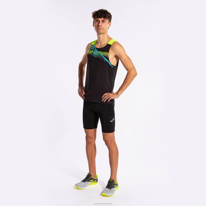 hr Joma majica bez rukava elite x crno fluorescentno žuto 6FVN392 muškarci