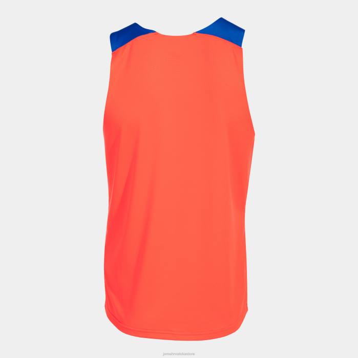 hr Joma majica bez rukava elite x fluorescentni koralj kraljevsko plava 6FVN4467 muškarci