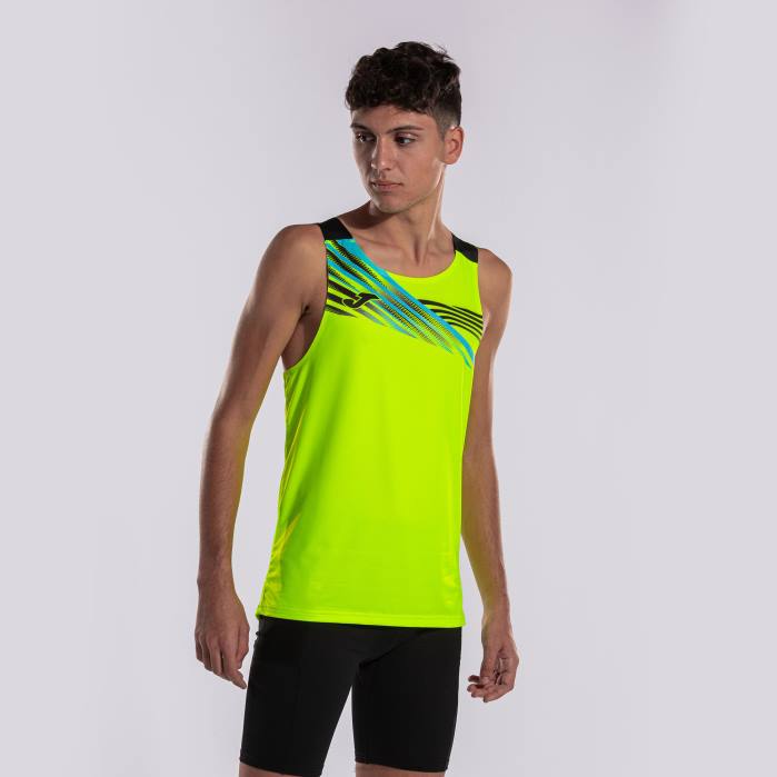 hr Joma majica bez rukava elite x fluorescentno žuto crna 6FVN3204 muškarci