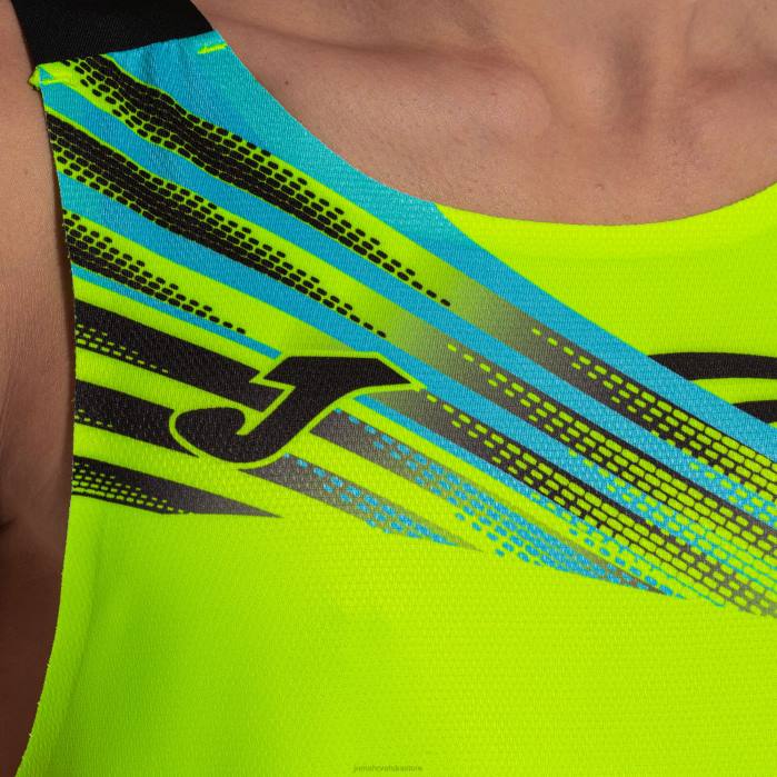 hr Joma majica bez rukava elite x fluorescentno žuto crna 6FVN3204 muškarci