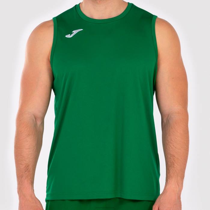 hr Joma majica bez rukava kombinirana košara zelena 6FVN4432 muškarci