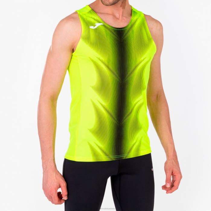 hr Joma majica bez rukava olimpia fluorescentno žuto crna 6FVN1519 muškarci