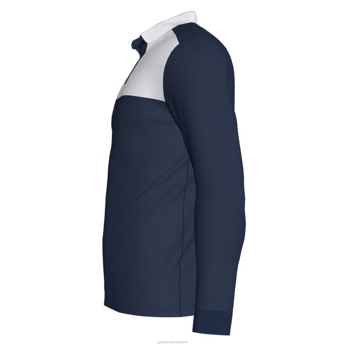 hr Joma polo majica dugih rukava dobitnik ii tamnoplava bijela 6FVN3383 muškarci