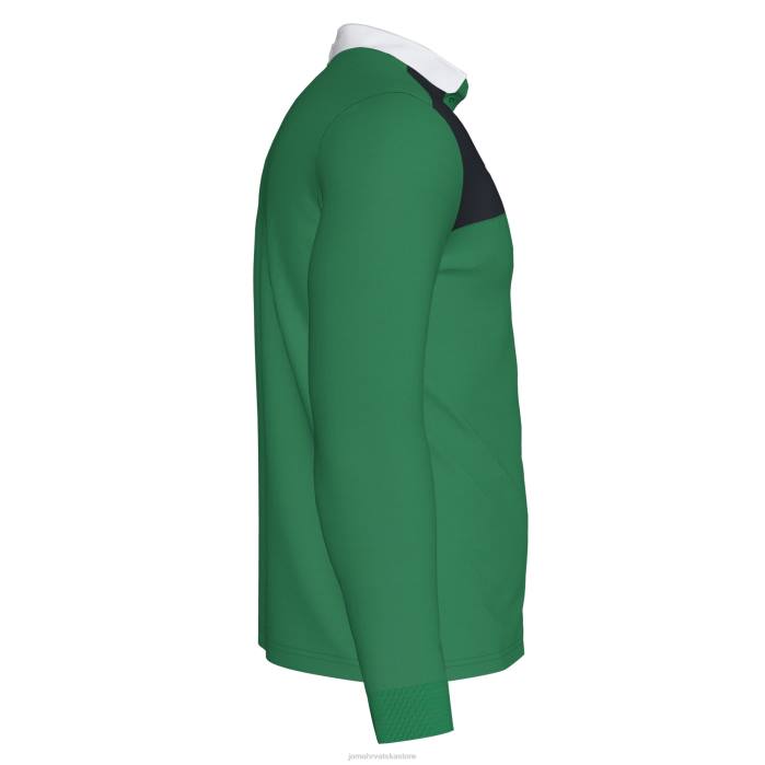 hr Joma polo majica dugih rukava dobitnik ii zeleno crno 6FVN1284 muškarci