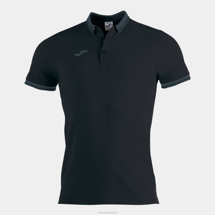 hr Joma polo majica kratkih rukava bali ii crno 6FVN4234 muškarci