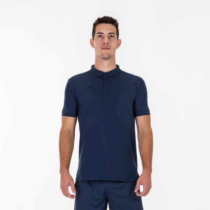hr Joma polo majica kratkih rukava bali ii mornarsko plava 6FVN768 muškarci