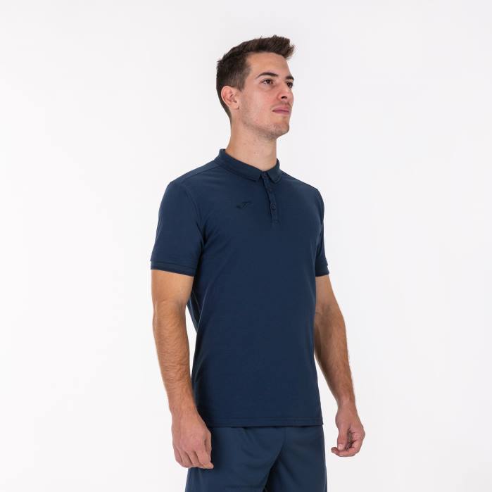 hr Joma polo majica kratkih rukava bali ii mornarsko plava 6FVN768 muškarci