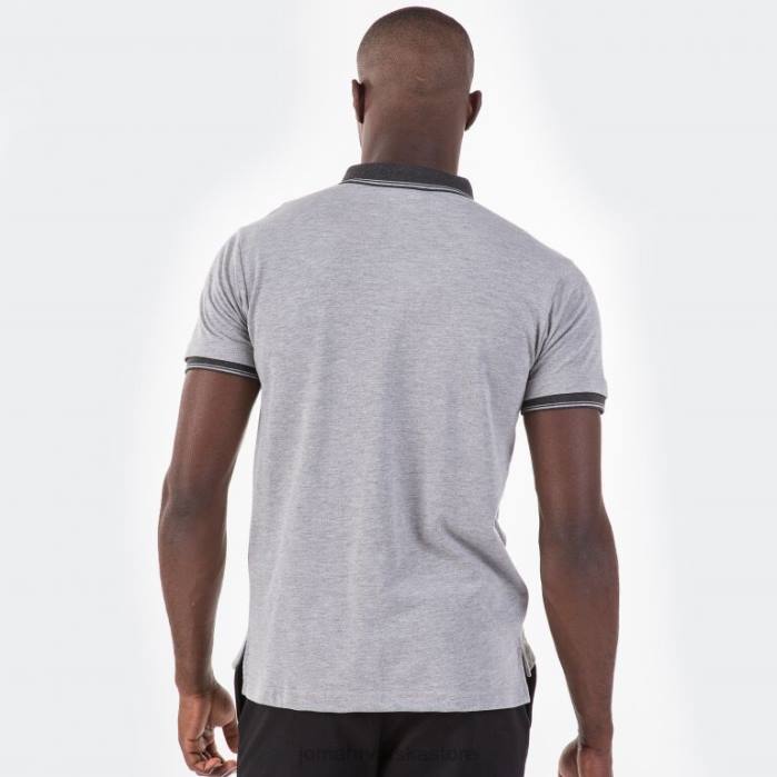 hr Joma polo majica kratkih rukava bali ii siva 6FVN767 muškarci