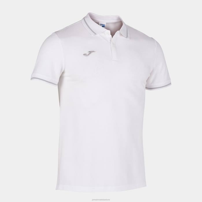 hr Joma polo majica kratkih rukava confort ii bijela 6FVN4549 muškarci