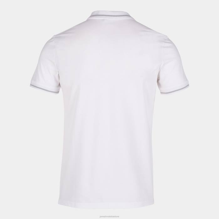 hr Joma polo majica kratkih rukava confort ii bijela 6FVN4549 muškarci