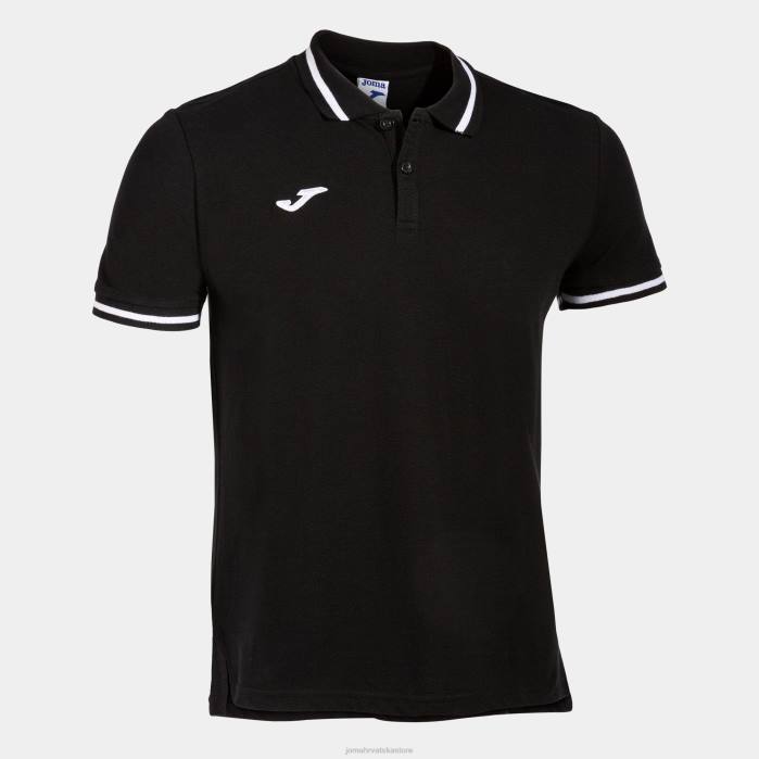 hr Joma polo majica kratkih rukava confort ii crno 6FVN1218 muškarci