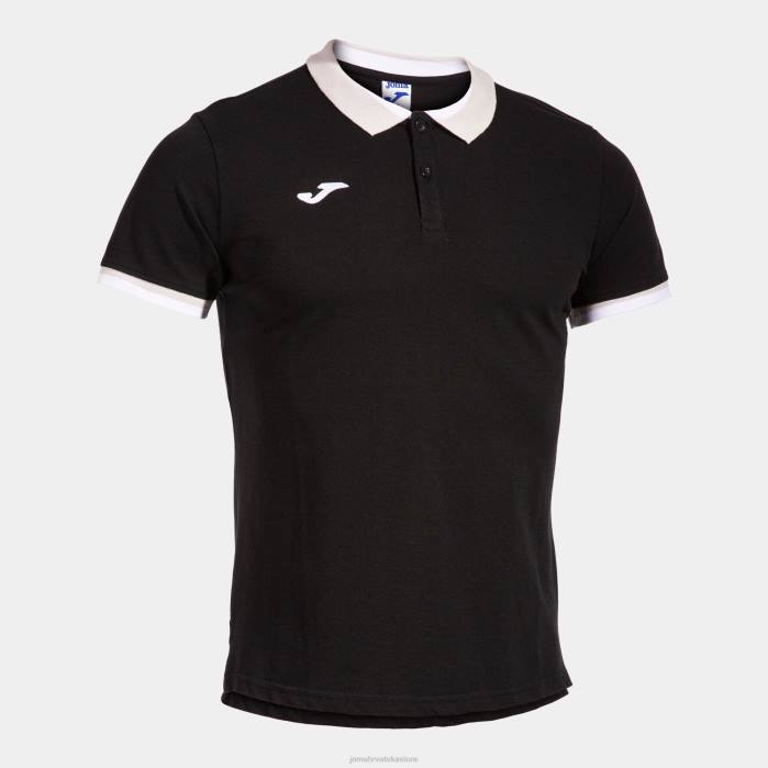 hr Joma polo majica kratkih rukava confort ii crno 6FVN1337 muškarci