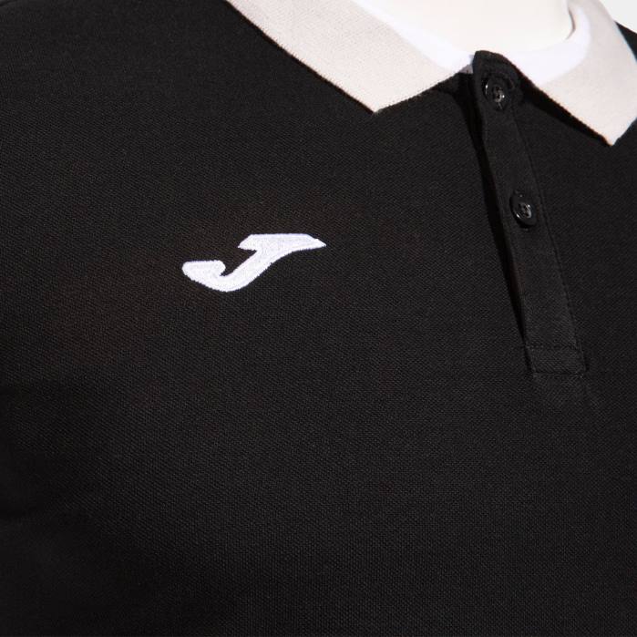 hr Joma polo majica kratkih rukava confort ii crno 6FVN1337 muškarci