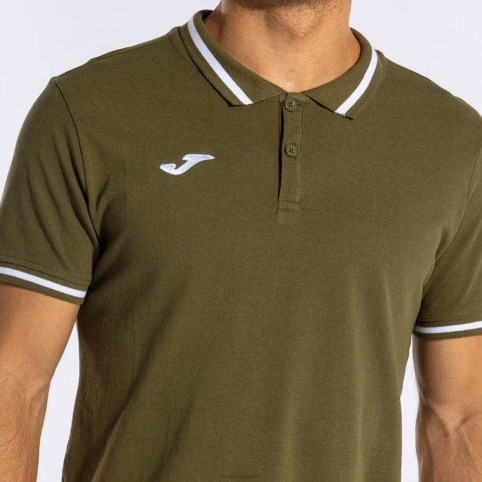 hr Joma polo majica kratkih rukava confort ii kaki 6FVN3311 muškarci