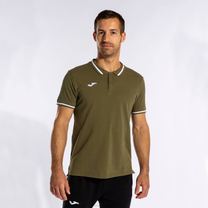 hr Joma polo majica kratkih rukava confort ii kaki 6FVN3311 muškarci