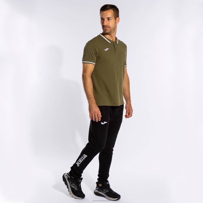 hr Joma polo majica kratkih rukava confort ii kaki 6FVN3311 muškarci