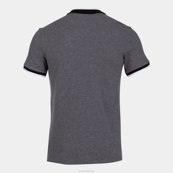 hr Joma polo majica kratkih rukava confort ii melange siva 6FVN3102 muškarci