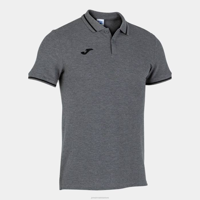 hr Joma polo majica kratkih rukava confort ii melange siva 6FVN465 muškarci