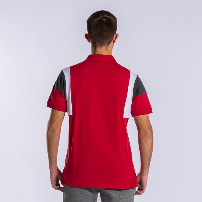 hr Joma polo majica kratkih rukava confort iii Crvena 6FVN3079 muškarci