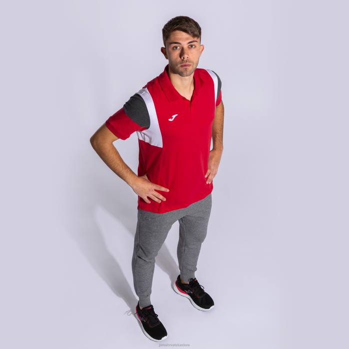hr Joma polo majica kratkih rukava confort iii Crvena 6FVN3079 muškarci