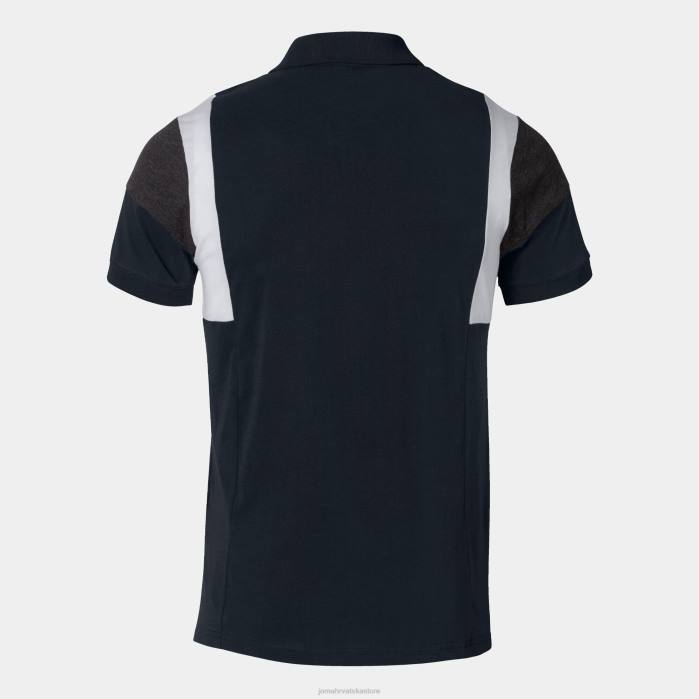 hr Joma polo majica kratkih rukava confort iii crno 6FVN4112 muškarci