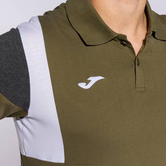 hr Joma polo majica kratkih rukava confort iii kaki 6FVN4371 muškarci