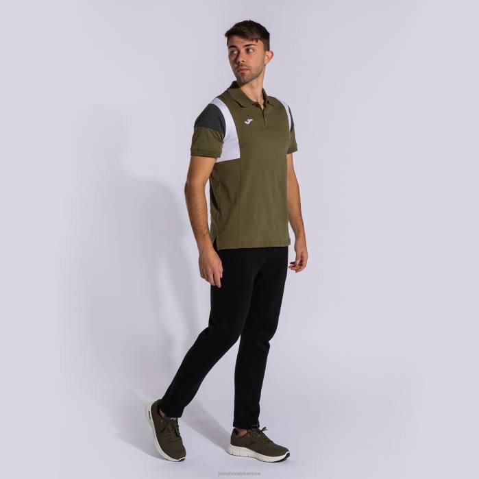 hr Joma polo majica kratkih rukava confort iii kaki 6FVN4371 muškarci