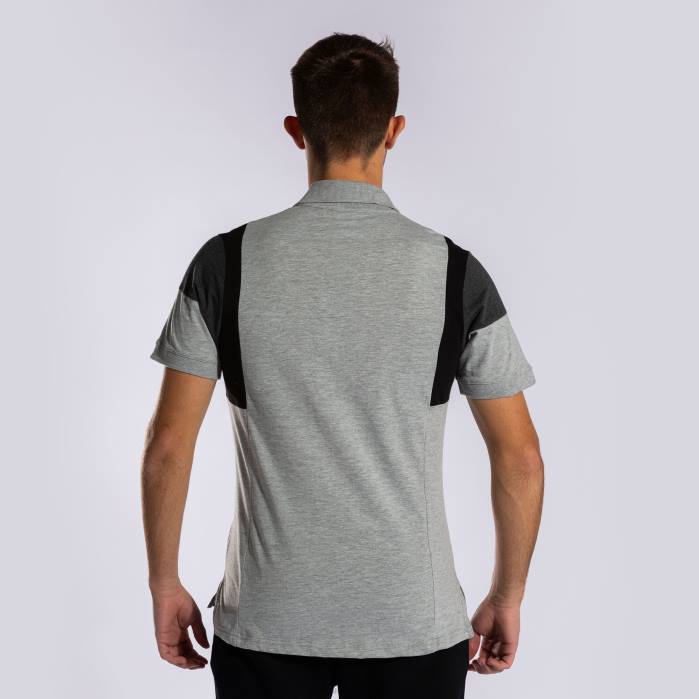 hr Joma polo majica kratkih rukava confort iii melange siva 6FVN2862 muškarci