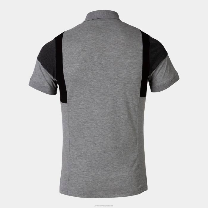 hr Joma polo majica kratkih rukava confort iii melange siva 6FVN2862 muškarci