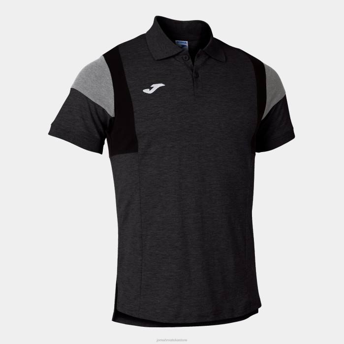 hr Joma polo majica kratkih rukava confort iii melange siva 6FVN3152 muškarci
