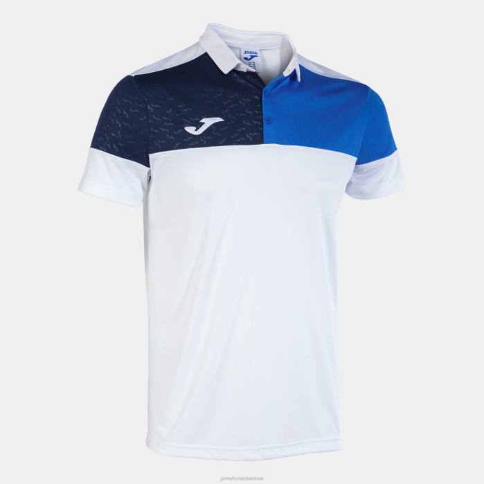hr Joma polo majica kratkih rukava crew v bijela kraljevsko plava tamnoplava 6FVN843 muškarci