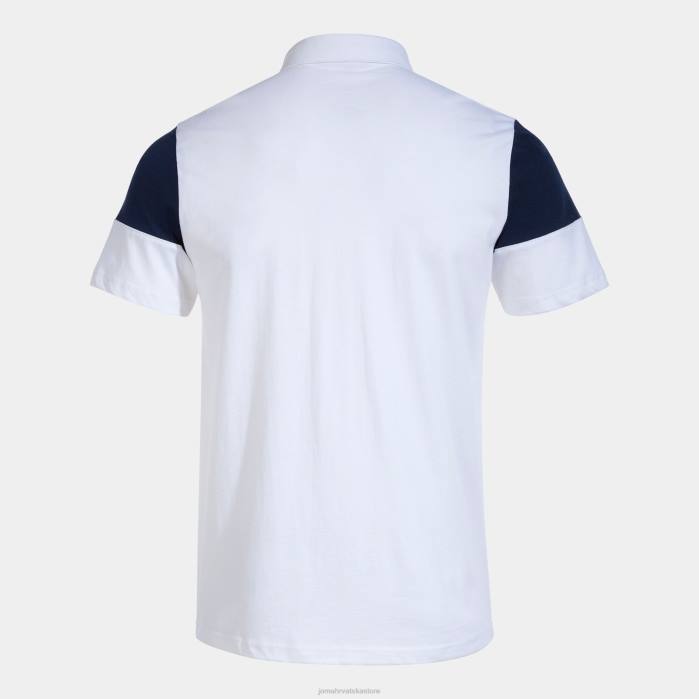 hr Joma polo majica kratkih rukava crew v bijela tamnoplava 6FVN873 muškarci