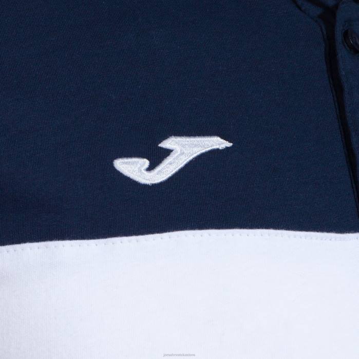 hr Joma polo majica kratkih rukava crew v bijela tamnoplava 6FVN873 muškarci