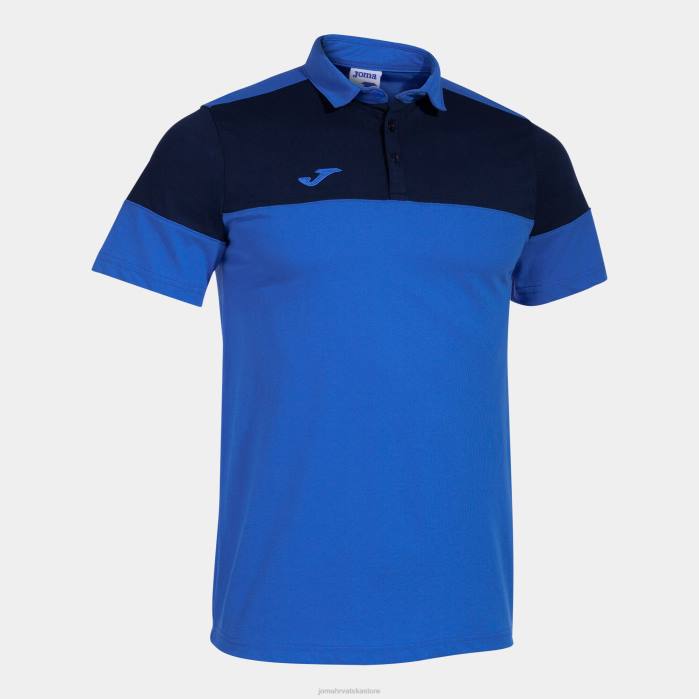 hr Joma polo majica kratkih rukava crew v kraljevsko plava tamnoplava 6FVN178 muškarci