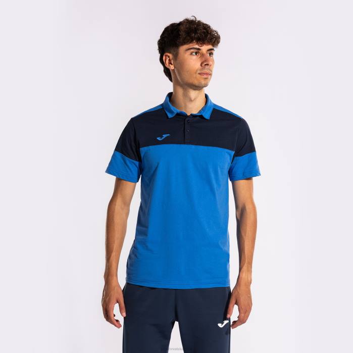 hr Joma polo majica kratkih rukava crew v kraljevsko plava tamnoplava 6FVN178 muškarci