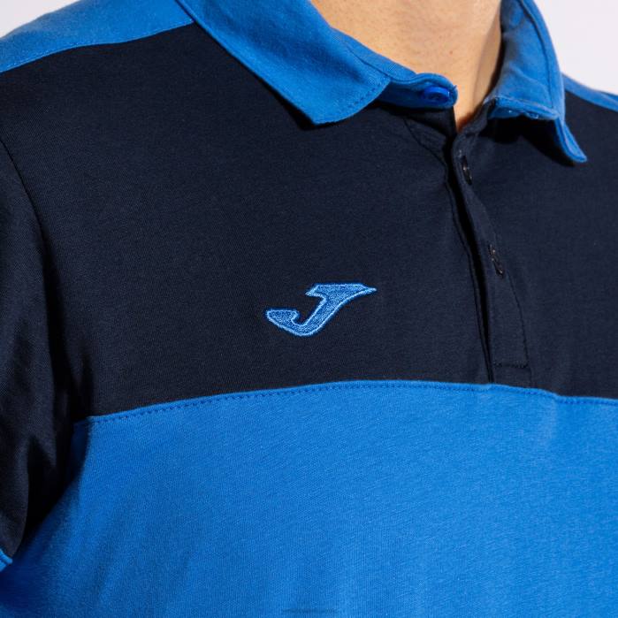 hr Joma polo majica kratkih rukava crew v kraljevsko plava tamnoplava 6FVN178 muškarci