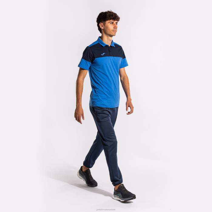 hr Joma polo majica kratkih rukava crew v kraljevsko plava tamnoplava 6FVN178 muškarci