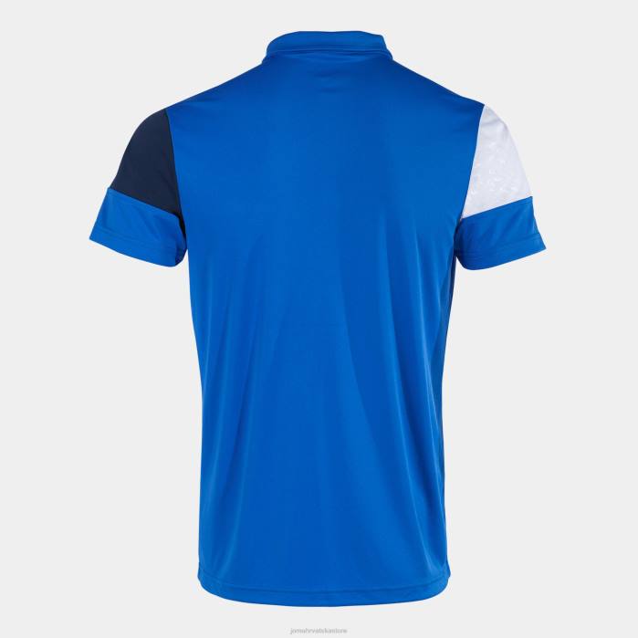 hr Joma polo majica kratkih rukava crew v kraljevsko plava tamnoplava bijela 6FVN1151 muškarci