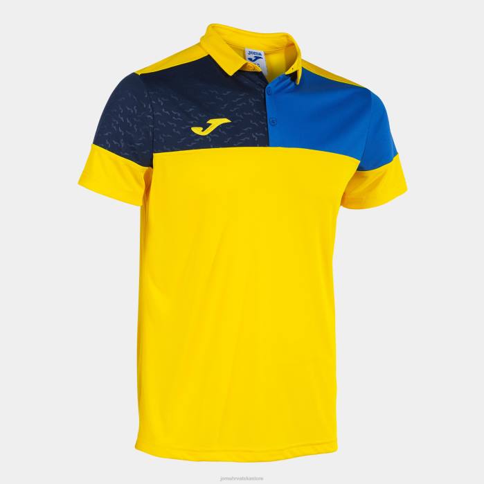 hr Joma polo majica kratkih rukava crew v žuta kraljevsko plava tamnoplava 6FVN595 muškarci