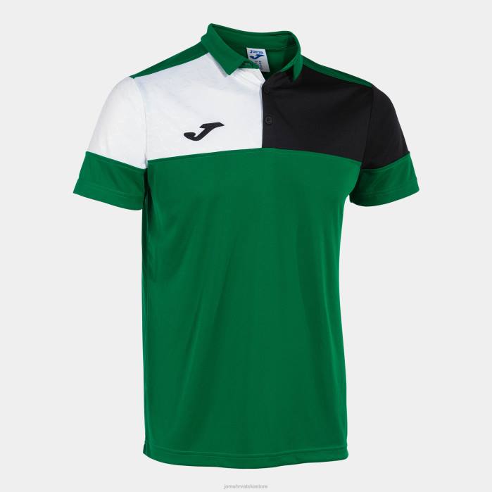 hr Joma polo majica kratkih rukava crew v zelena crna bijela 6FVN1362 muškarci