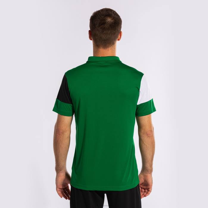 hr Joma polo majica kratkih rukava crew v zelena crna bijela 6FVN1362 muškarci